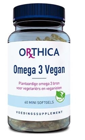 ORTHICA OMEGA3 VEGAN 60 MINI SOFTGELS